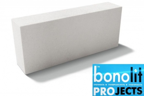 Газобетонные блоки Bonolit Projects 600х200х100 B5 D600