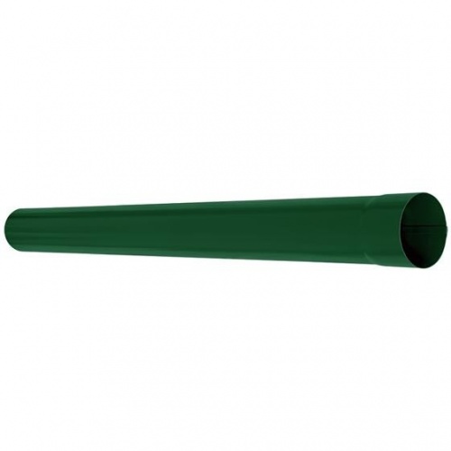 Труба водосточная AQUASYSTEM Зеленый RAL6005 D 90 мм, L 1 м